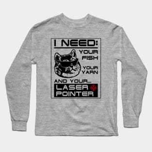 Terminator Cat Long Sleeve T-Shirt